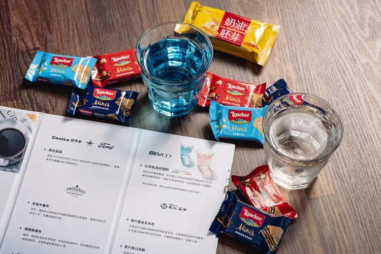 展示中心同時也提供Costco好市多當季檔期的甜、鹹點心。業者提供