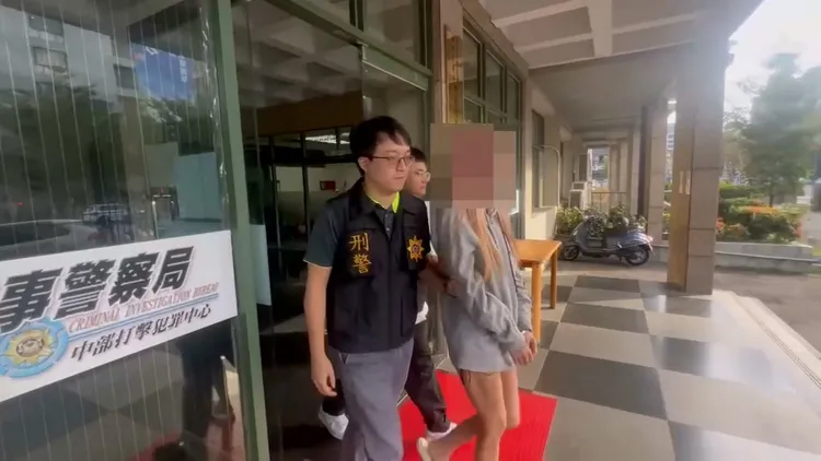 警方將林女移送法辦。翻攝畫面