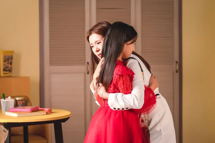 張瑞希自曝在現實生活中是虎媽。中天娛樂台提供