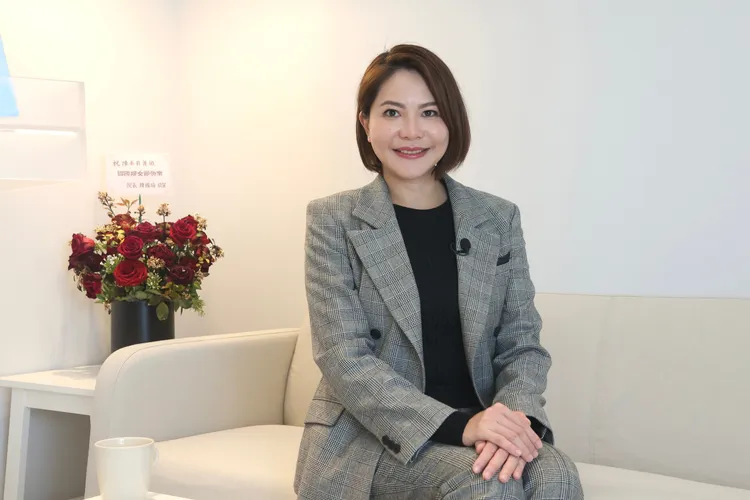 國民黨新科立委陳菁徽，是我國「不孕症」治療專家。彭欣偉攝