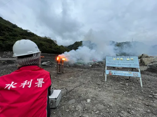 春雨降臨! 石門、寶二水庫人工增雨作業