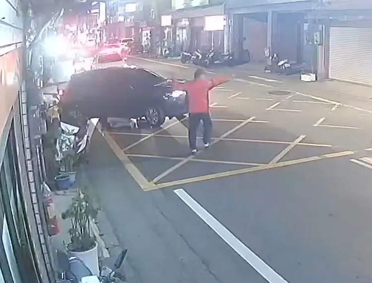 車禍現場。民眾提供