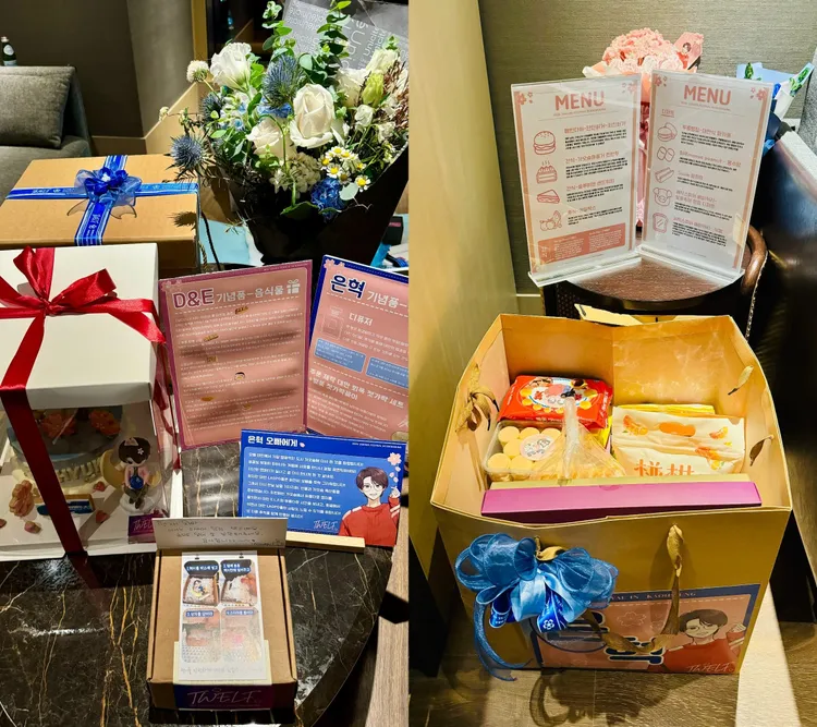 銀赫一抵達高雄就立刻認證台灣粉絲的應援，非常用心。翻攝銀赫IG