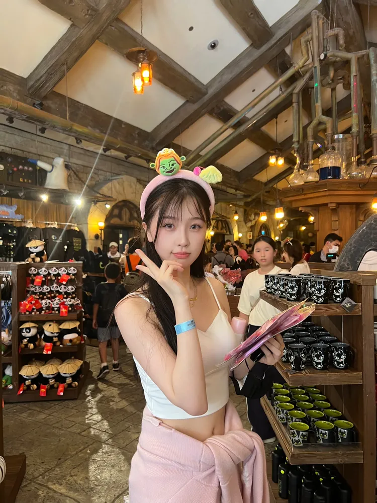 虞書欣個性俏皮可愛。翻攝虞書欣微博