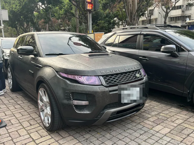 丟丟妹男友的車子。民眾提供