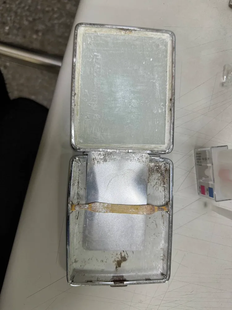 警方發現K盤。翻攝畫面