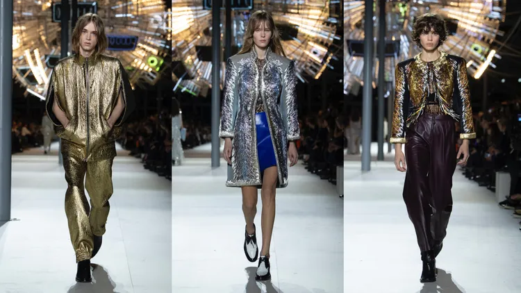 LV 2024秋冬大秀。品牌提供