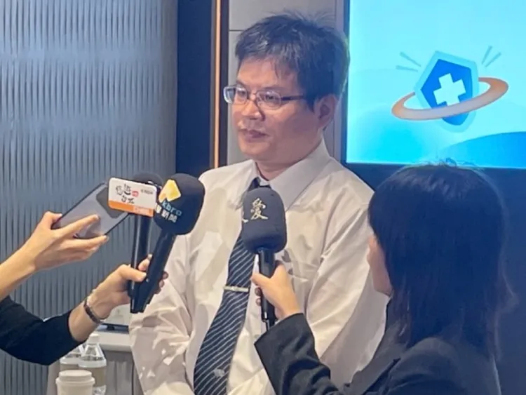 余政展指出，上消化道癌症當中，胃癌最具威脅。記者林則澄攝