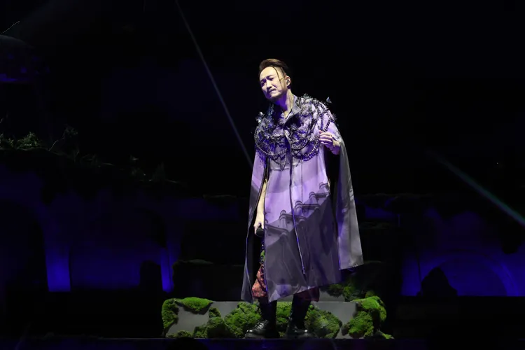 鄭中基一口開滿場歌迷都醉了。彭欣偉攝