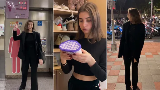 烏克蘭正妹在台「文化衝擊」 不懂:沒雨也撐傘、機車超級多