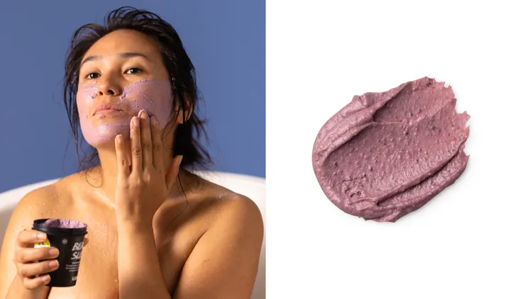 LUSH甜睡潤澤面膜，125g／750元、315g／1400元。品牌提供