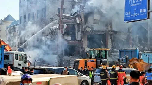 氣爆釀7死中國警阻礙採訪　「上面」要求降低建築火災次數