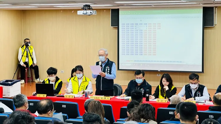 台中市地政局今公開標售第13期大慶及第14期美和庄市地重劃區共123筆抵費地。市府提供