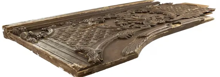 《鐵達尼號》的門板道具賣得2300萬元。翻攝自Heritage Auctions