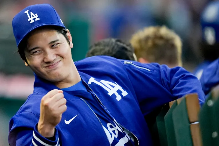 大谷翔平努力走出舒適圈。  美聯社