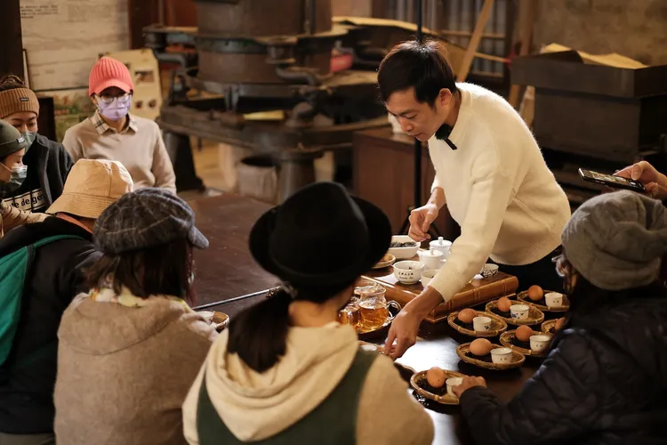 新竹縣富興老茶廠。新竹縣府提供