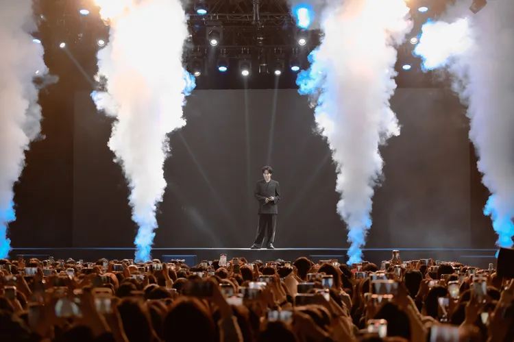 中島健人吸引1200名粉絲到場朝聖。大鴻藝術BIG ART提供