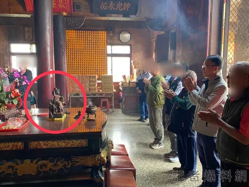 偷神像又归还!男子暗夜送回三太子 警方追查窃嫌为哪桩?