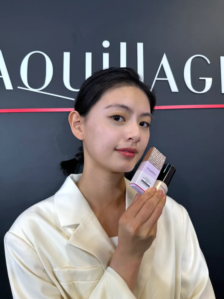 立體小顏妝。張家玲攝