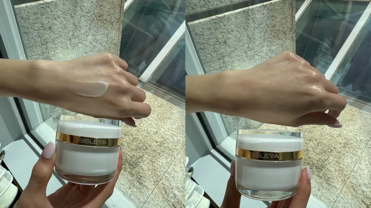 Sisley活膚御緻駐顏琉晶霜質地輕盈。品牌提供