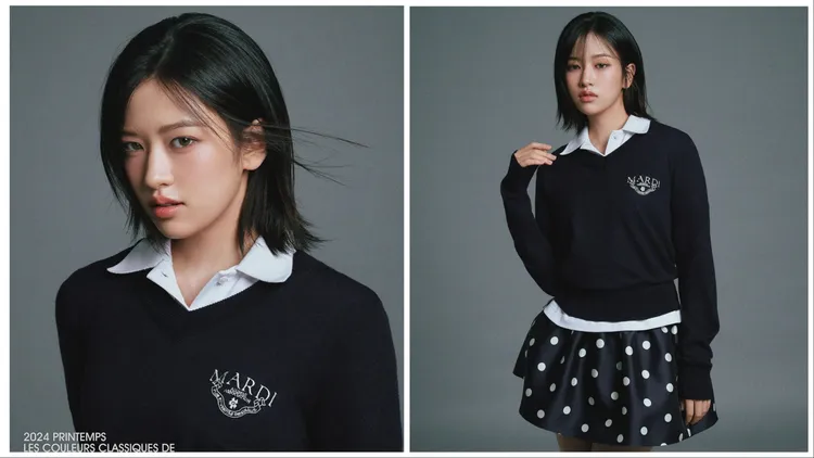 Mardi Mercredi宣布安兪真成為品牌全球代言人。品牌提供