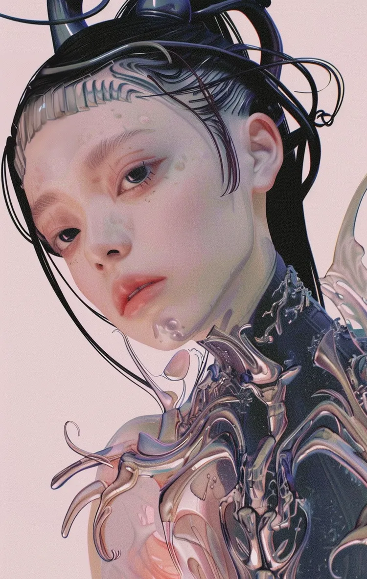 AI版的Vivian呼應著歌曲，綁著高馬尾髮型，穿著緊身服裝造型。索尼音樂提供