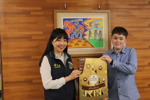 台美混血兒舉辦畫展 抗癌鬥士展現樂觀精神激勵病童