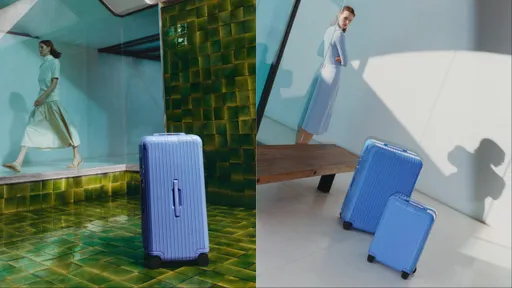 RIMOWA不肯放過大家的荷包~ 絕美海洋藍新色一整套帶著走