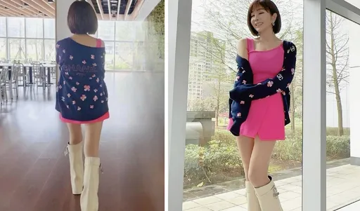 民視突現短髮妞以辣妹靴踩場!轉過身原來是「台灣Lisa」