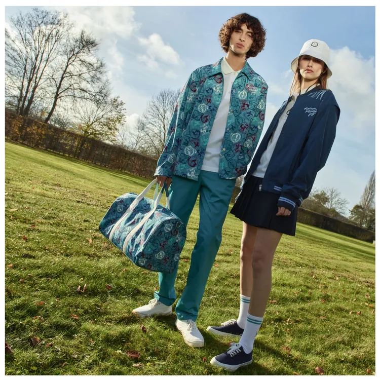 Maison Kitsuné Golf本季強調體育與時尚的平衡。品牌提供