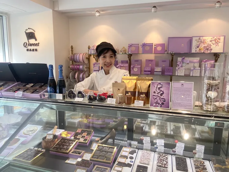 Q sweet巧克力菁點主廚吳葵妮 Quennie。陳揚盛攝