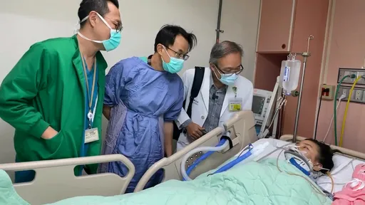 超級好消息!彰化車禍姊姊醒了 「聽懂就眨眼兩下」會照做