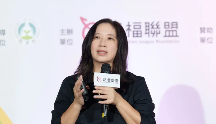 兒福聯盟執行長白麗芳卸任。翻攝自兒盟臉書