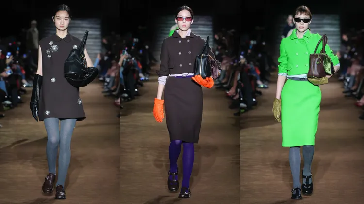 Miu Miu 2024秋冬系列。品牌提供