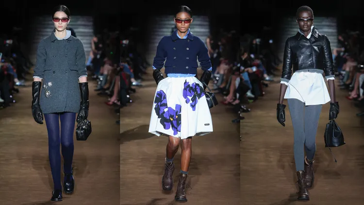 Miu Miu 2024秋冬系列。品牌提供