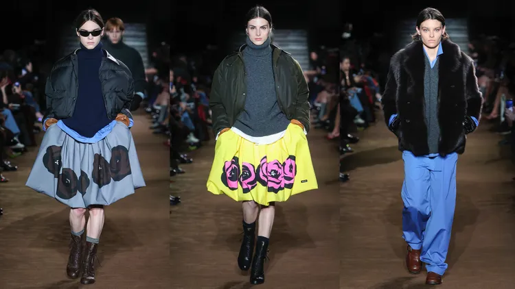 Miu Miu 2024秋冬系列。品牌提供