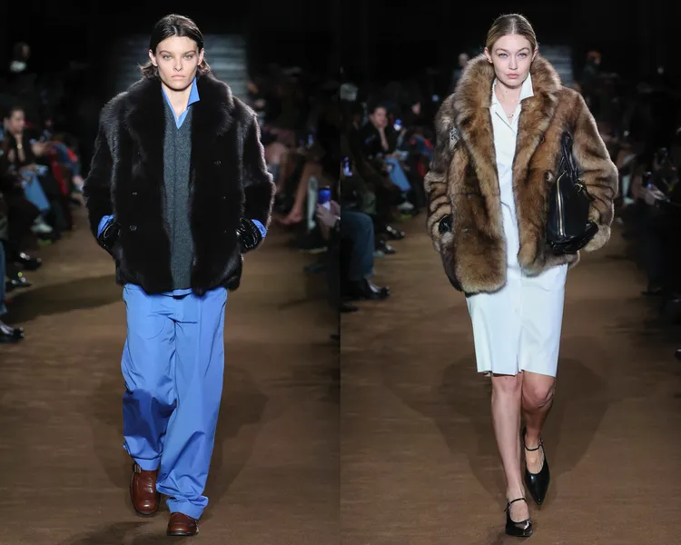 Miu Miu 2024秋冬系列。品牌提供