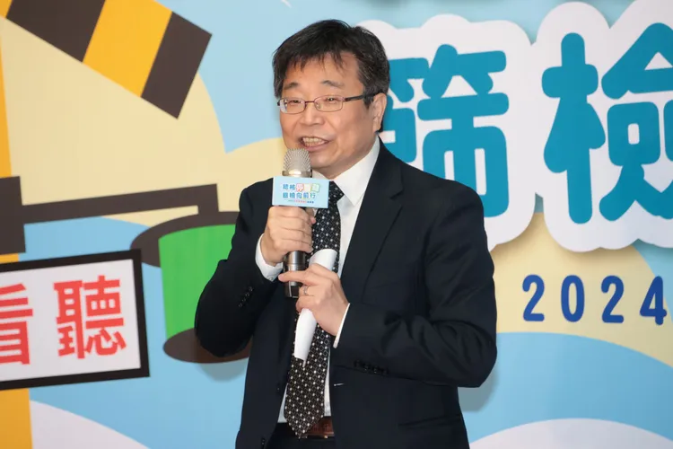 周志浩表示，希望在2035年的時候能夠終結結核病。莊宗達攝