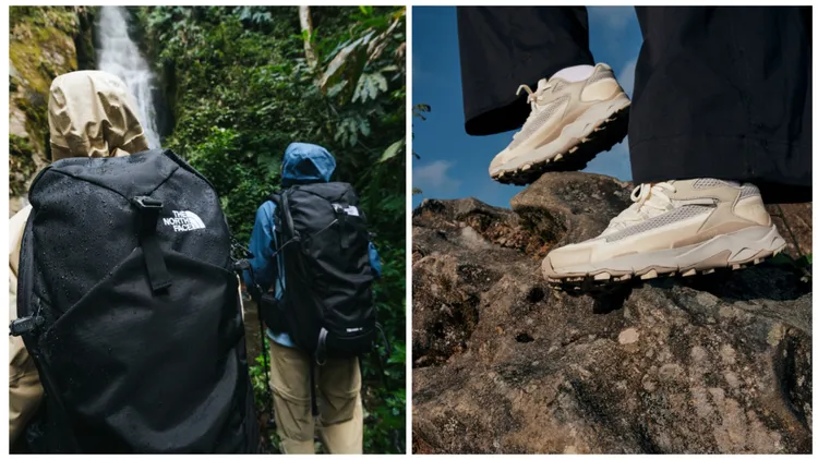 The North Face一併推出全新包款、鞋款等配件。品牌提供