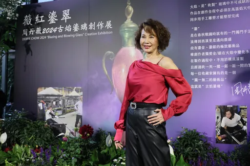 周丹薇「薇紅鎏翠」一吹入魂 跳1500度火坑終不悔