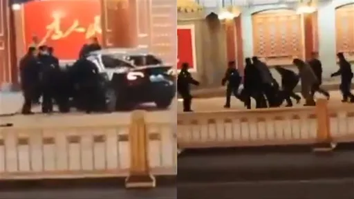 傳轎車衝撞「中南海」大門!習近平辦公室就在附近 他分析:車主絕非普通人