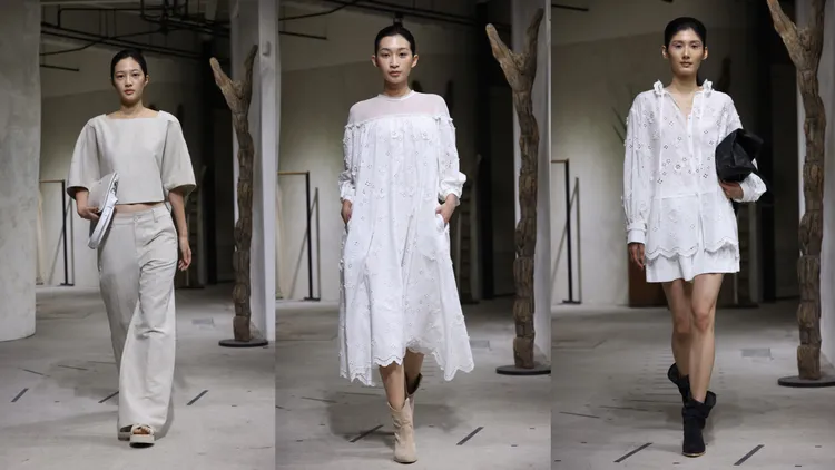 JAMEI CHEN 2024早春系列。品牌提供