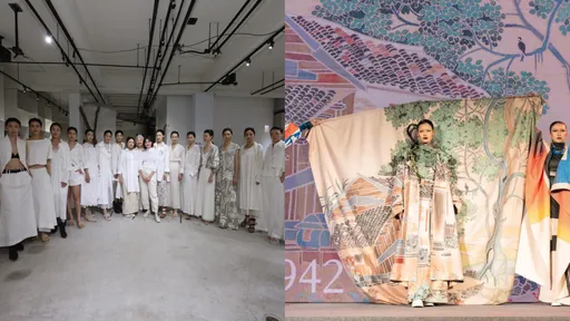 JAMEI CHEN早春洋溢溫柔愜意美 周裕穎把史博館文物變時尚裝束