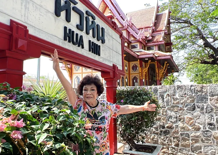 財富自由的阿姑懂得享受人生。李朝永提供