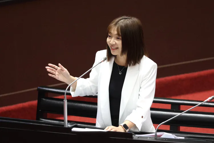 民進黨立委張雅琳。彭欣偉攝