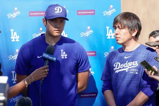 昨還與大谷翔平親密談笑　水原一平今爆捲款簽賭！球迷錯愕：不敢相信