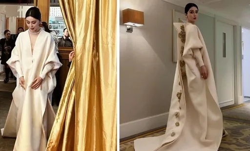 亞洲電影大獎紅毯|范冰冰美到發光欣賞吳慷仁 趙麗穎金色禮服閃耀全場