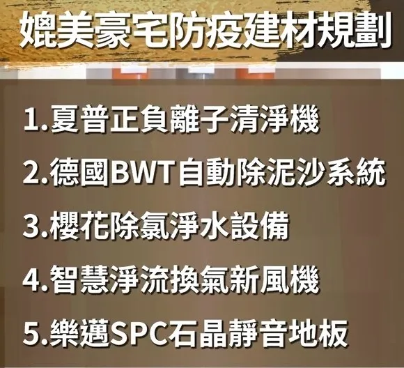 「希望之星」社區配置建材