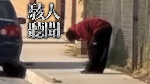 驚悚慎入！吸毒男生食人體斷腿　啃到見骨畫面曝光