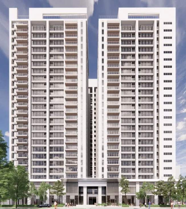 捷運黃線Y10聯開案外觀。國城建設提供